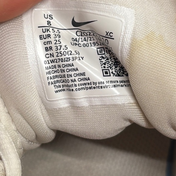 Nike Court Air Zoom Vapor Pro Women's Size 8 Tennis Shoes - Hard Court - Picture 8 of 8